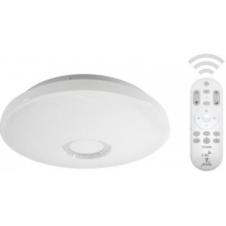 svietidlo LED STAR LC811U CLR2 50W 2700K-6500K kruh 448mm stmievateľné+ diaľ.ovládač