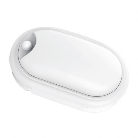 svietidlo LED ORO-KOS-15W DW-SM-II oval IP54 + poh.senzor