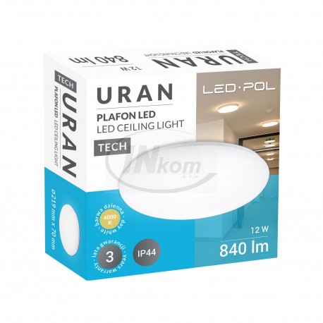svietidlo URAN-24W-DW KRUH IP44 306x95mm 1680lm