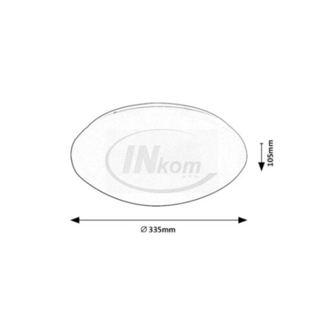 svietidlo Lucas LED 18W/NW/1180lm KRUH335 s pohyb.senzorom IP44