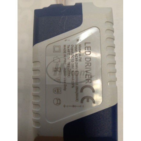 transf.el. (driver) 4-7W/300mA 12-23V (65x30x20)