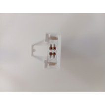 pätica G13/T8 NONAME typ 24100 na zácvak do otvoru 13x25mm