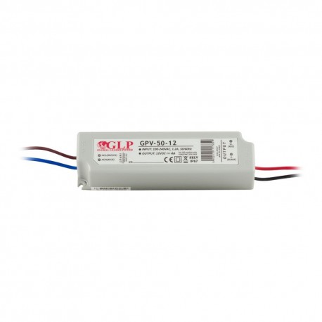 transf.el. LED GPV 24V 50W IP67 (148x40x30)
