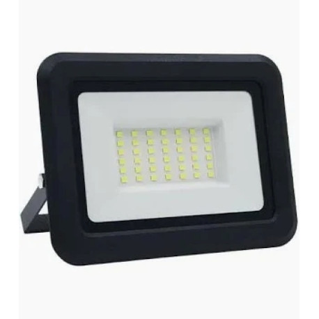 reflektor LED 30W 2100lm SLIM 4000K NW čierny