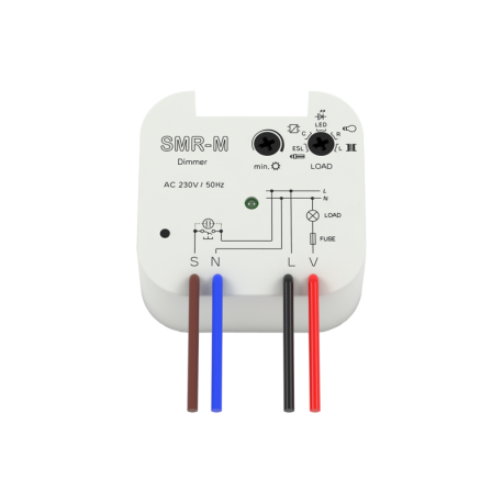 ELKO stmievač SMR-M/230V 160VA aj LED do inš.krab.