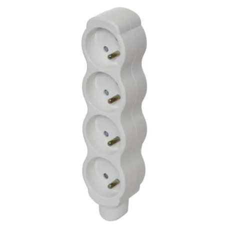 4 - zásuvka biela