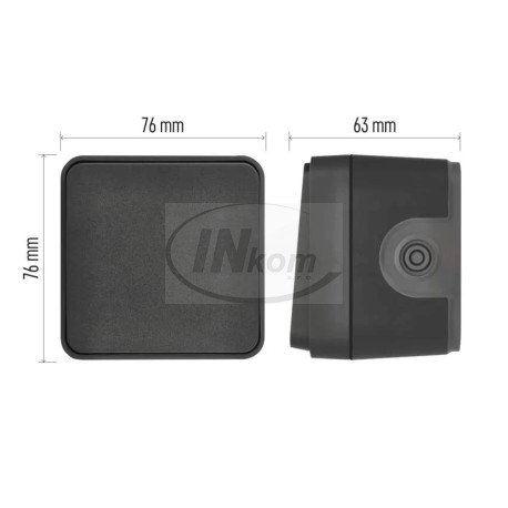 vypínač vodo Cyklone č.1,6 sivý IP55