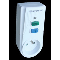 adaptér zásuvkový s prúdov.chráničom TFGA-1F