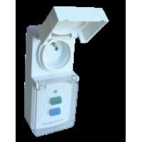 adaptér zásuvkový s prúdov.chráničom TFGA-4F