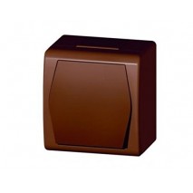 vypínač vodo HERMES č.1,6 hnedý IP44